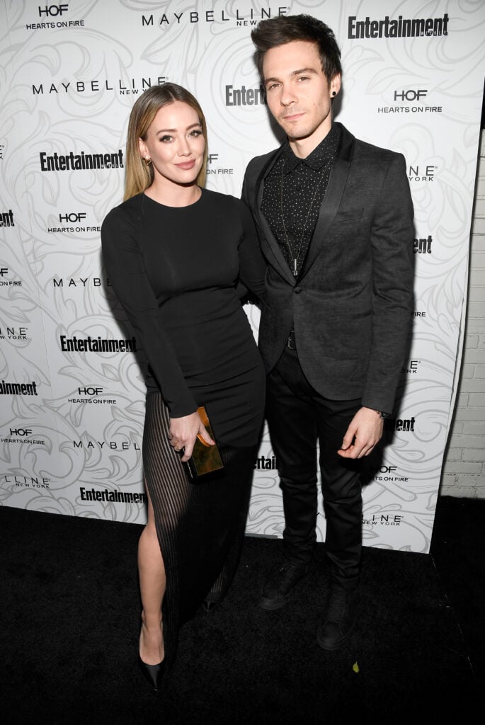 Hilary Duff and Matthew Koma in January 2017.