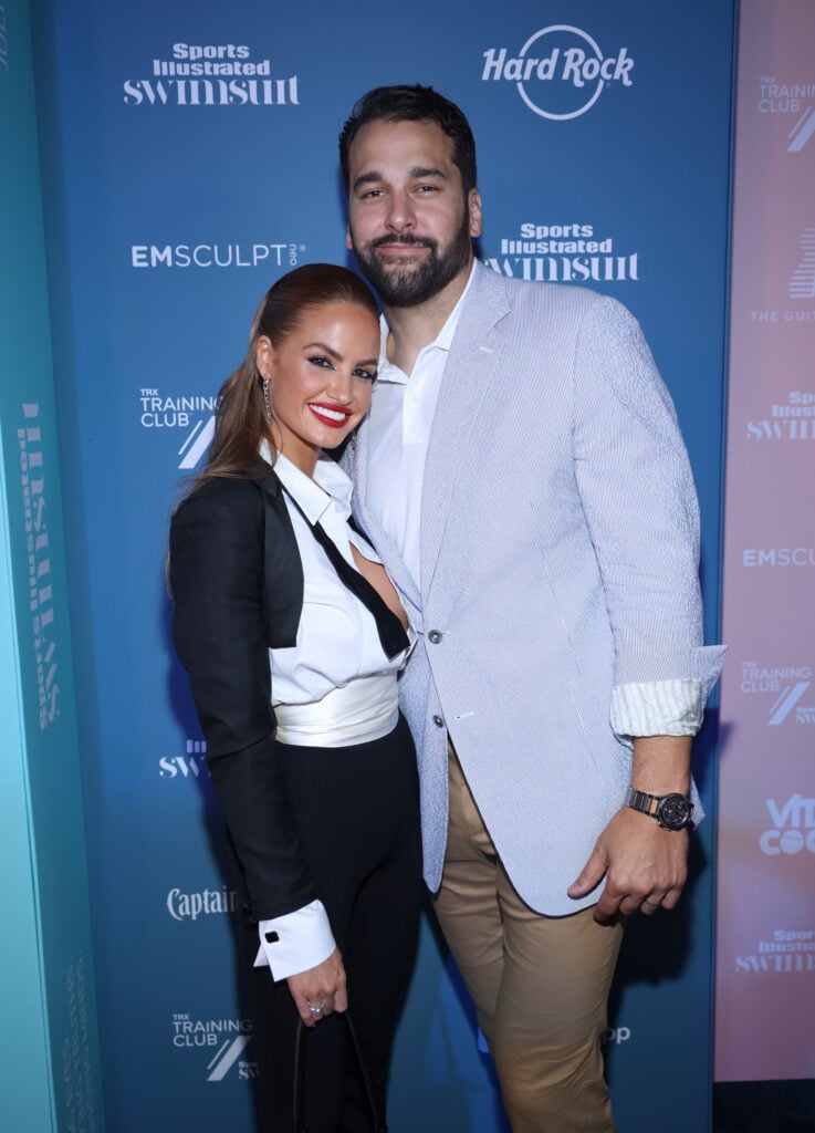 Haley Kalil and Matt Kalil in 2021.