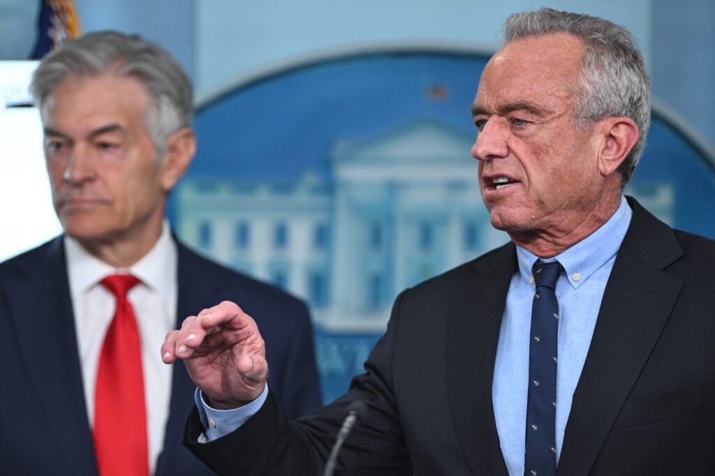 Dr. Oz and RFK Jr. in January 2026.