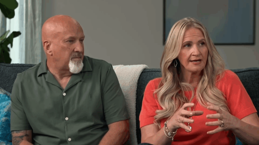 David Woolley en Christine Brown in de één-op-één.