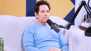 Paul Rudd on a podcast in January 2026.