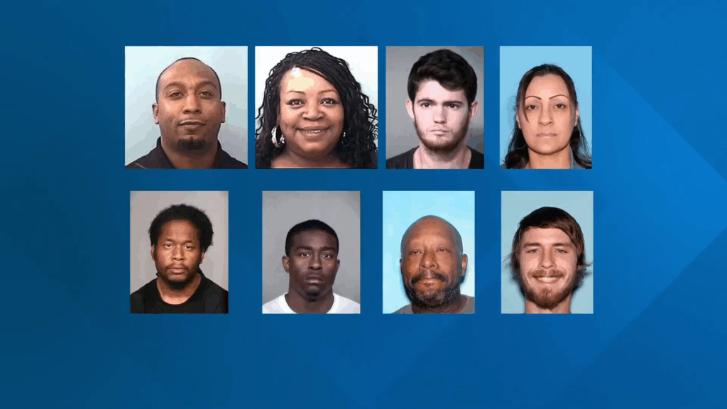 Eight victims of serial killer Cleophus Cooksey Jr.