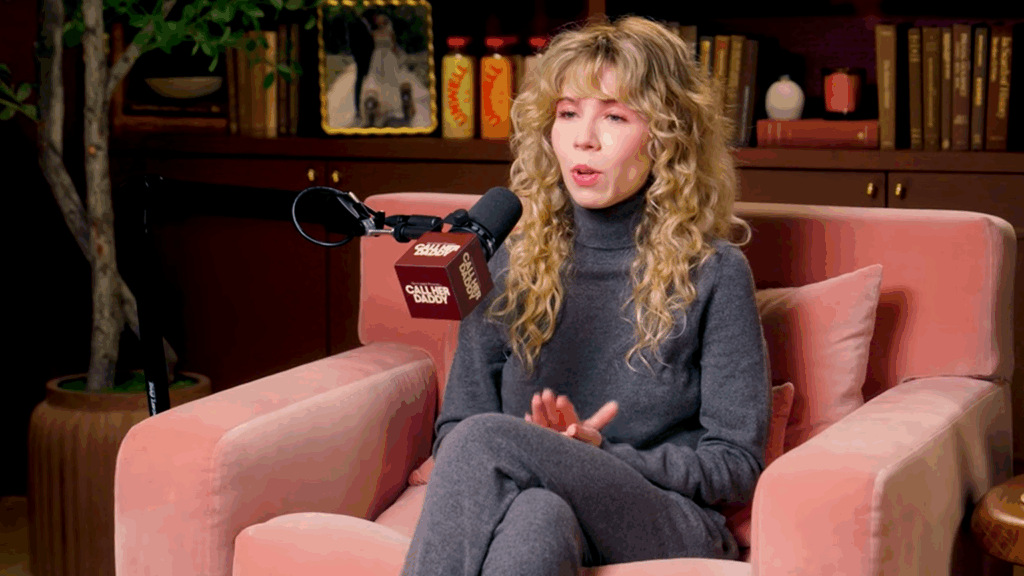 Jennette McCurdy on 'Call Her Daddy' in 2026.