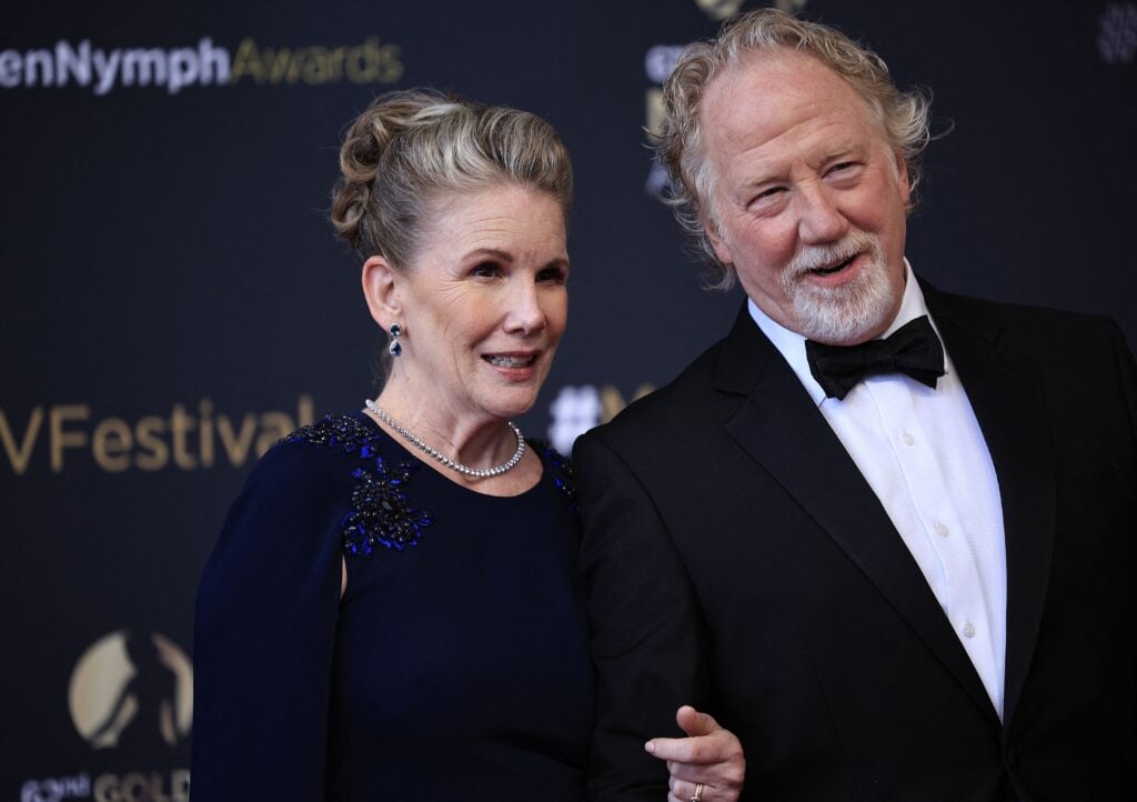 Melissa Gilbert and Timothy Busfield in 2023.