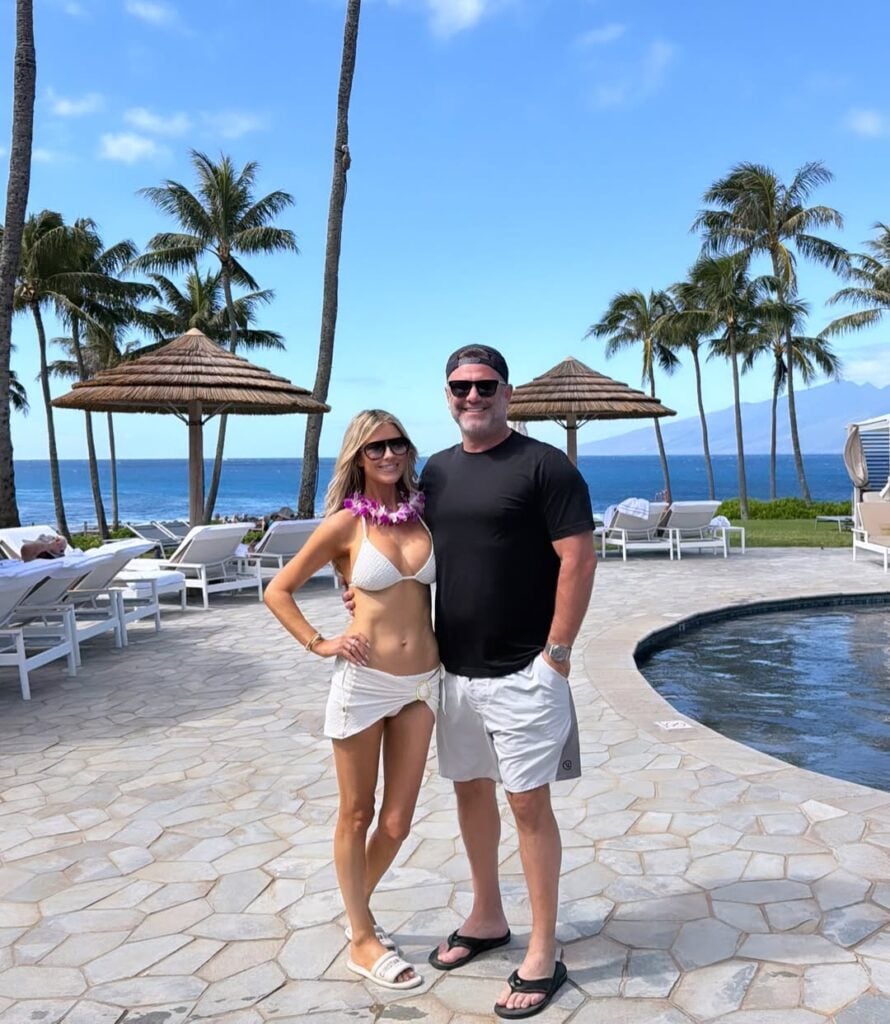 Christina Haack and Christopher Larocca in January 2026.