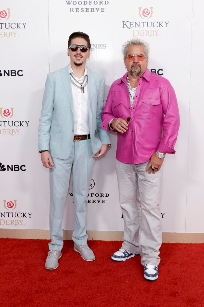 Hunter Fieri and Guy Fieri
