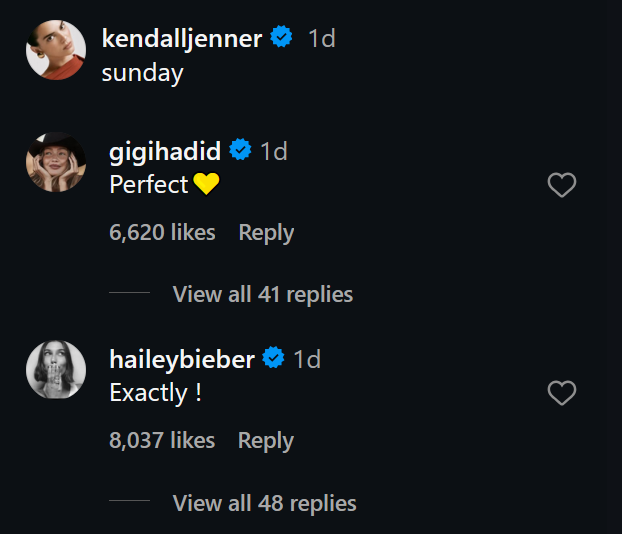A dark mode Instagram screenshot of comments.