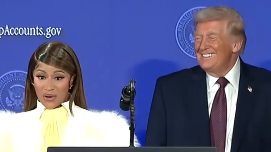 Nick Minaj verheugt zich over Trump Gold Card, dreigend staatsburgerschap