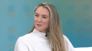 Kylie Kelce on the 'Today' show.