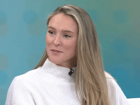 Kylie Kelce on the 'Today' show.