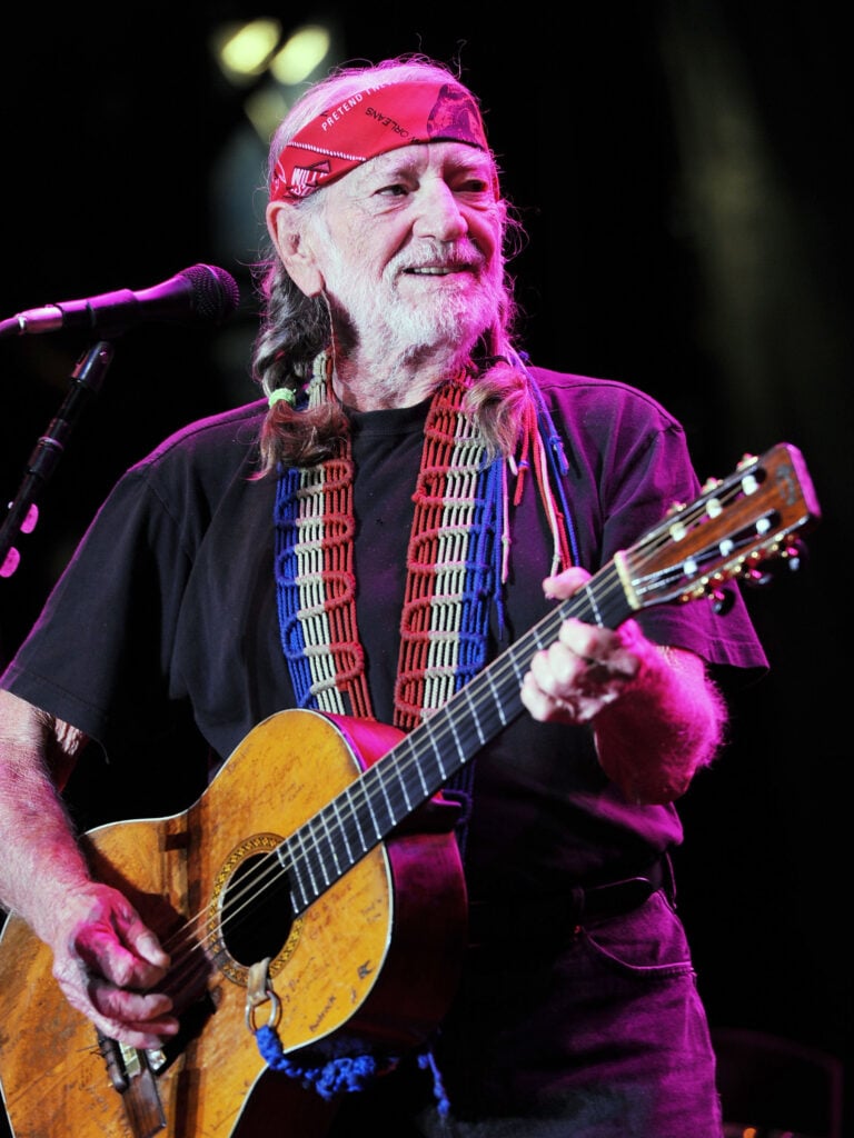 Willie Nelson performs during the First annual 2011 Rapids Jam Music Festival at the Carolina Crossroads Outdoor Amphitheate on June 16, 2011 in Roanoke Rapids, North Carolina.  