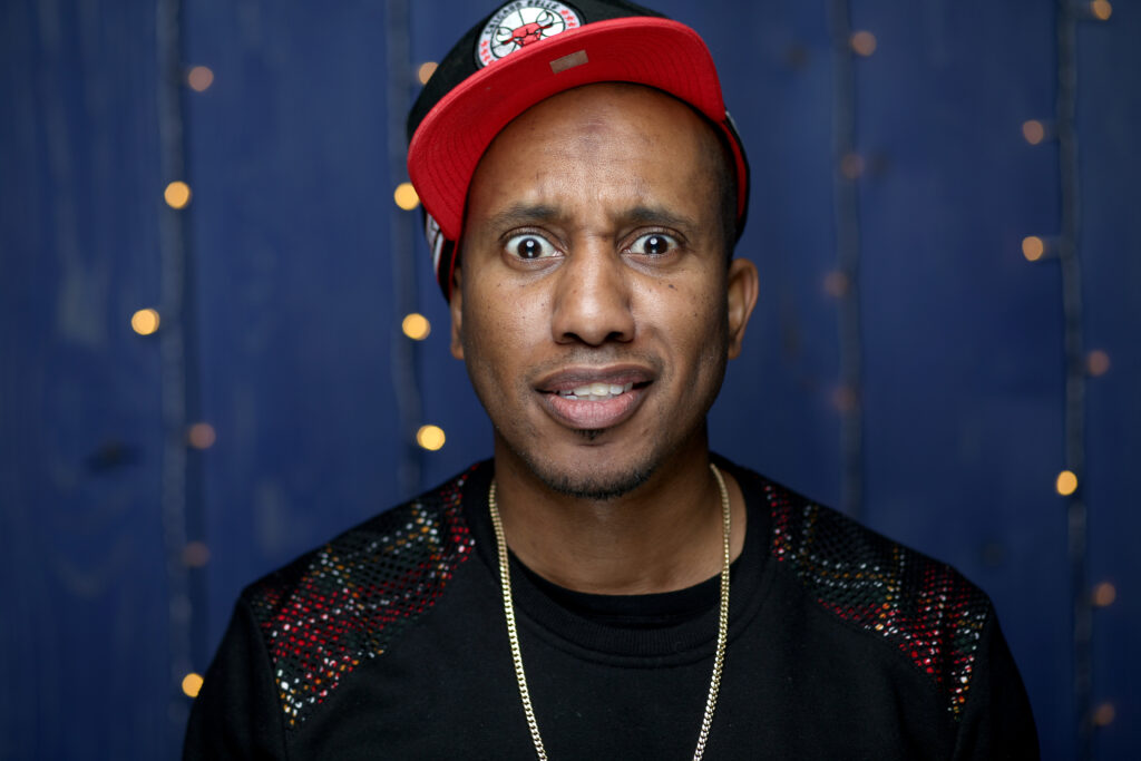 Chris Redd of 'Scare Me' attends the IMDb Studio at Acura Festival Village on location at the 2020 Sundance Film Festival – Day 3 on January 26, 2020 in Park City, Utah.