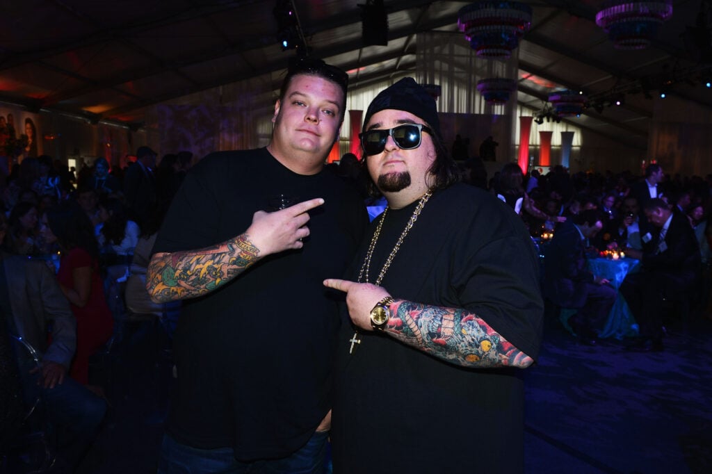 Celebridades de televisión Corey Harrison y Austin 