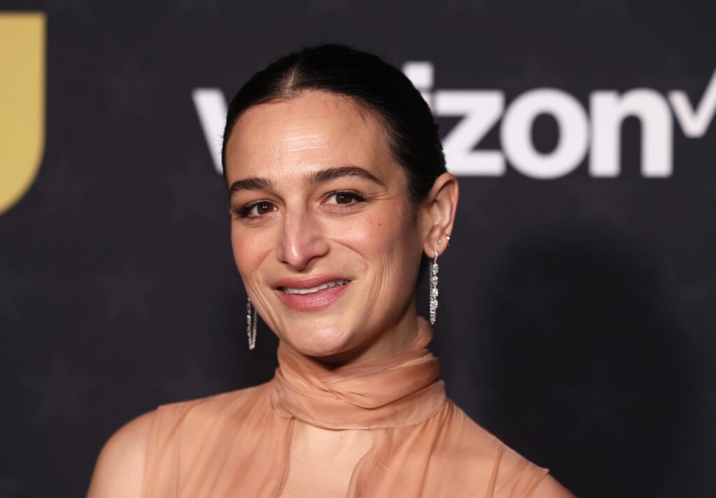 Jenny Slate attends the 29th Annual Critics Choice Awards at Barker Hangar on January 14, 2024 in Santa Monica, California. 