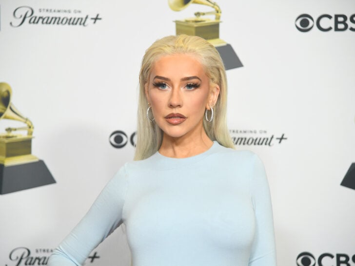 Christina Aguilera Goes Topless on Instagram, Looks Flawless at 45