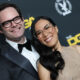 US actress Ali Wong and actor Bill Hader attend the 77th Annual DGA Awards (Directors Guild of America) at the Beverly Hilton hotel in Beverly Hills, California, February 8, 2025.