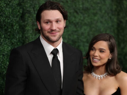 Josh Allen and Hailee Steinfeld attend the 14th Annual NFL Honors at Saenger Theatre on February 06, 2025 in New Orleans, Louisiana.