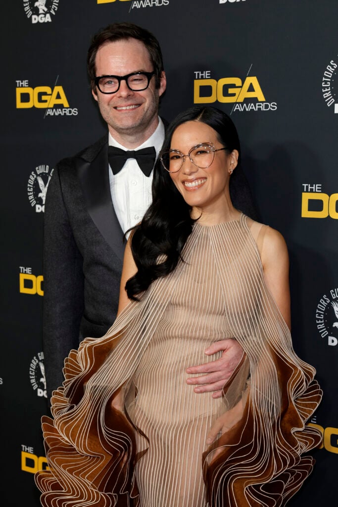 Bill Hader and Ali Wong attend the 77th Annual Directors Guild of America Awards at The Beverly Hilton on February 08, 2025 in Beverly Hills, California. 
