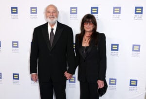 Rob Reiner and Michele Reiner attend Human Rights Campaign's 2025 Los Angeles Dinner at Fairmont Century Plaza on March 22, 2025 in Los Angeles, California.
