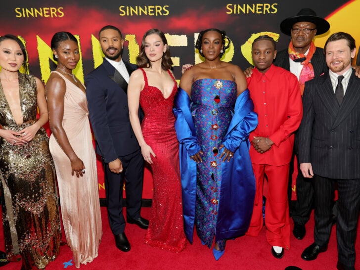 Li Jun Li, Jayme Lawson, Michael B. Jordan, Hailee Steinfeld, Wunmi Mosaku, Miles Caton, Delroy Lindo and Jack O'Connell attend the Warner Bros Pictures 