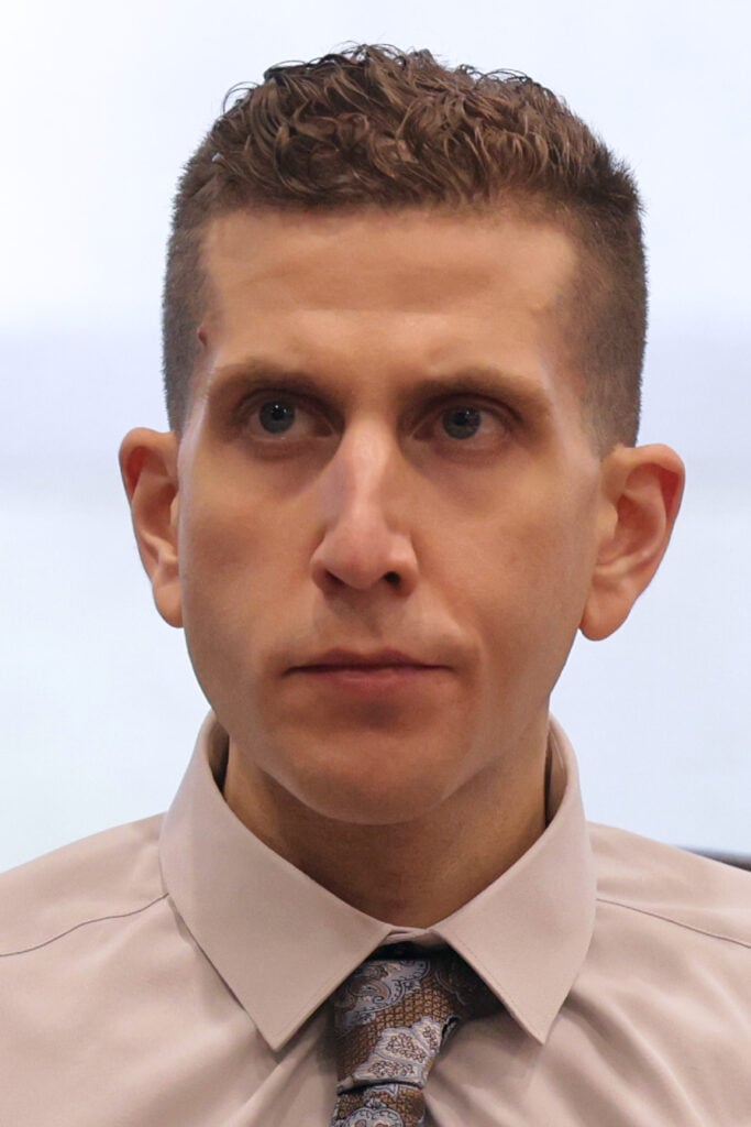 Bryan Kohberger, charged in the murders of four University of Idaho students in 2022, appears for a hearing at the Ada County Courthouse on July 2, 2025, in Boise, Idaho. 