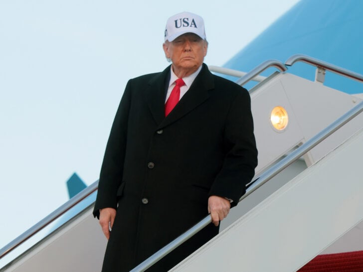 Donald Trump Flips Off Auto Worker After Being Taunted as “Pedophile …