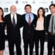 Honoree Rob Reiner poses with family at the 41st Annual Chaplin Award Gala at Avery Fisher Hall at Lincoln Center for the Performing Arts on April 28, 2014 in New York City.