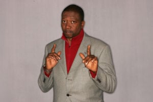 Actor T.K. Carter, of "The L.A. Riots Spectacular", poses for a portrait during the Tribeca Film Festival at the Tribeca Grand Hotel April 25, 2005 in New York City.