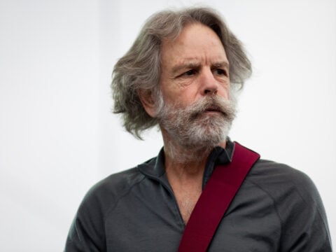 Musician Bob Weir performs at the Climate Rally on the National Mall on April 25, 2010 in Washington, DC.