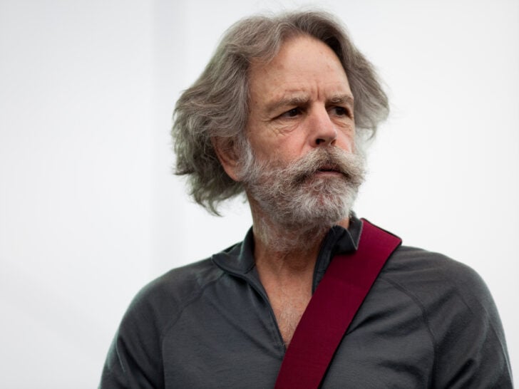 Musician Bob Weir performs at the Climate Rally on the National Mall on April 25, 2010 in Washington, DC.