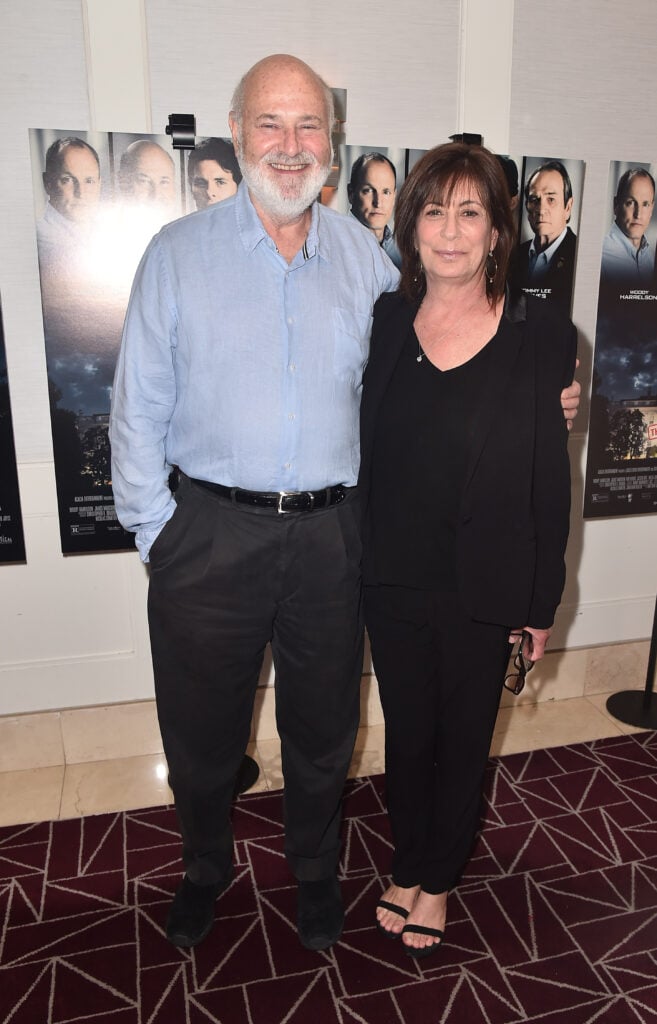 Director Rob Reiner and Michele Reiner attend the Premiere of Verticle Entertainment's "Shock And Awe" at The London West Hollywood on July 9, 2018 in West Hollywood, California.  
