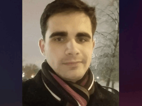 A 29-year-old medical student has been arrested after showing an elderly man in front of a moving train.