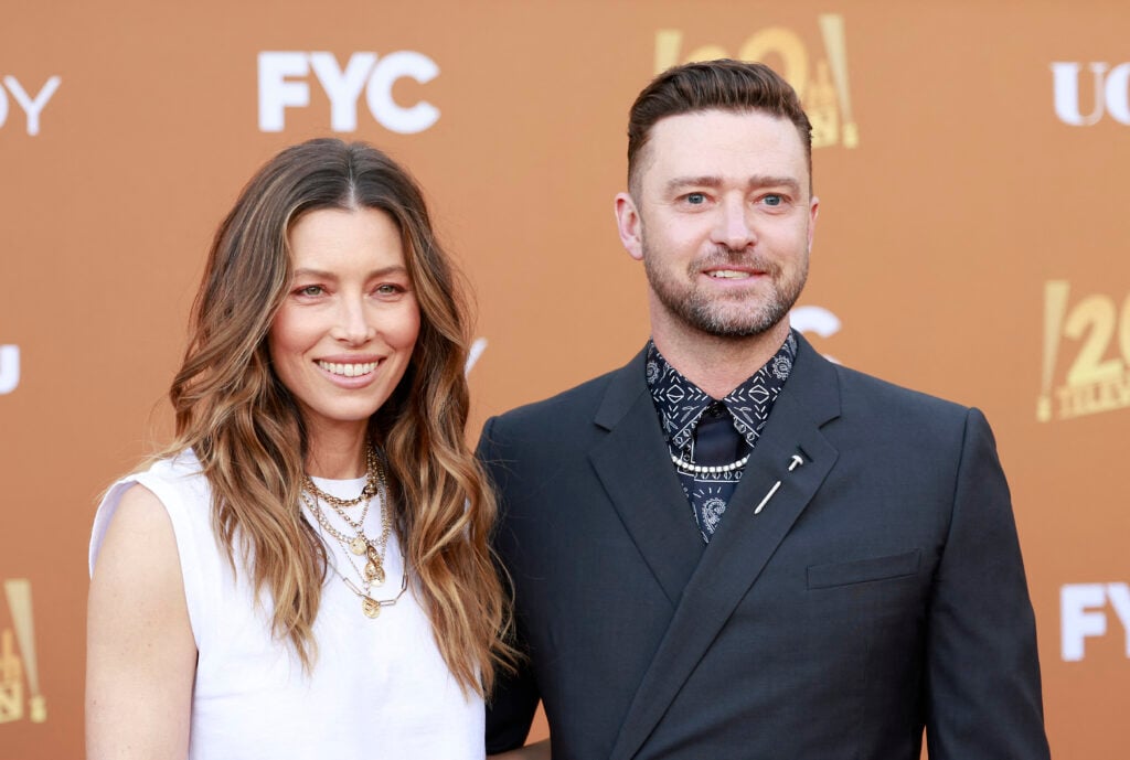 Jessica Biel and Justin Timberlake in May 2022.