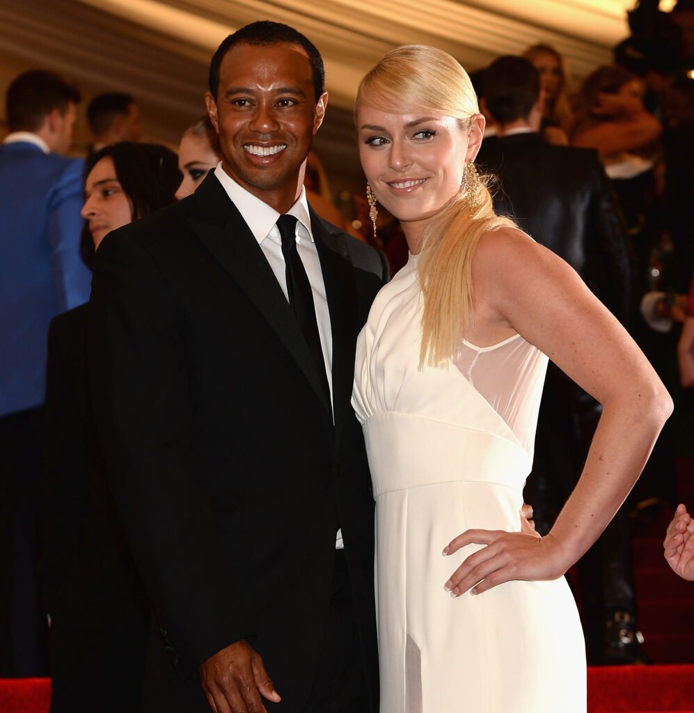 Lindsey Vonn and Tiger Woods.