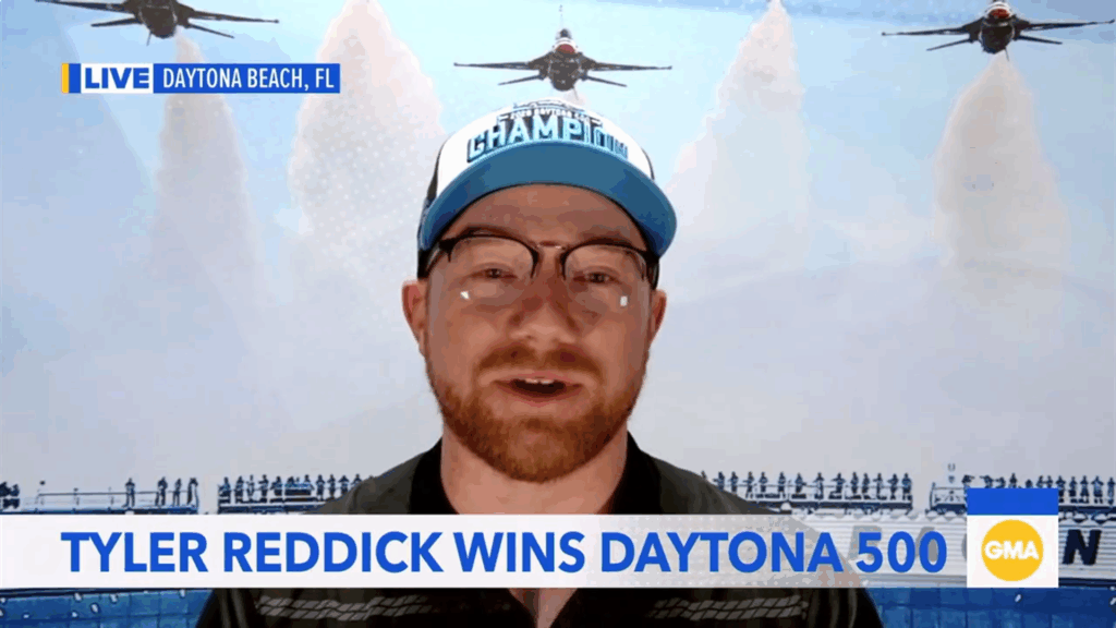 Tyler Reddick on GMA