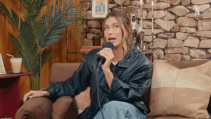 Hailey Bieber speaks on Therapuss