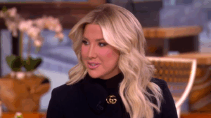 Savannah Chrisley speaks on 'The View'