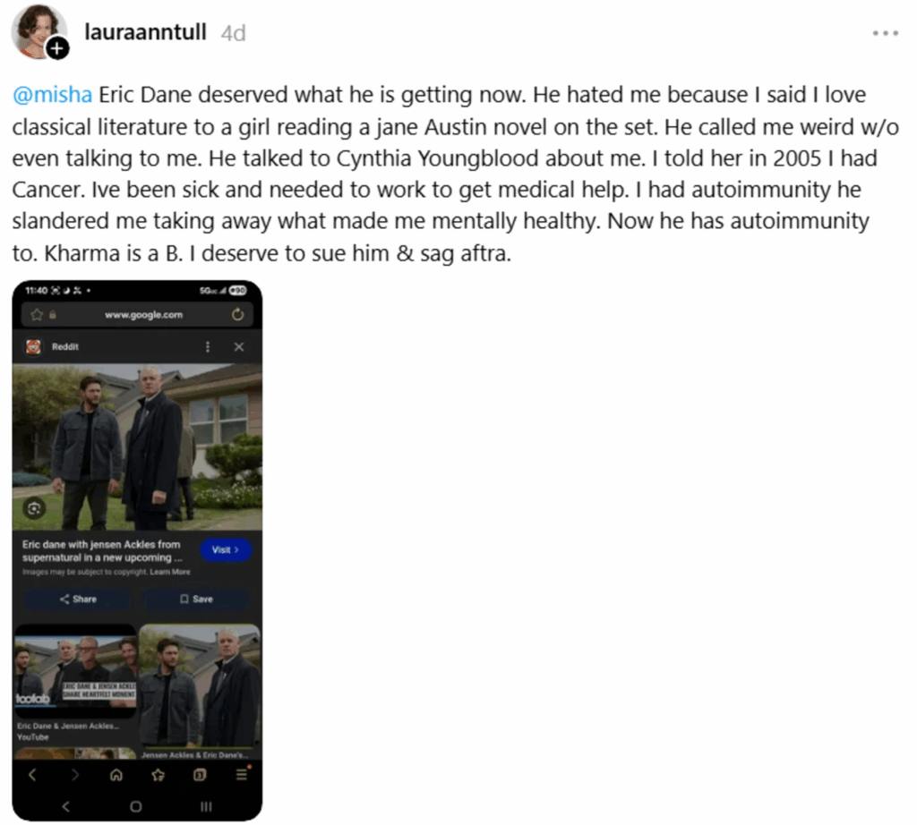 A Threads screenshot