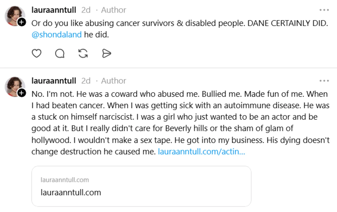 A Threads screenshot