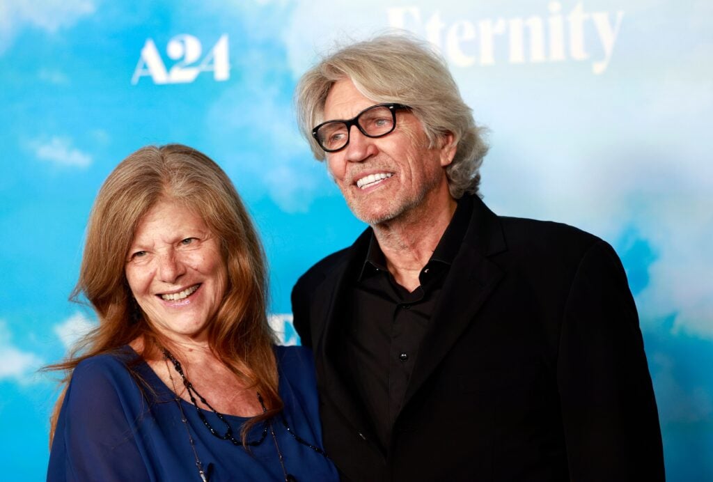 Eliza Roberts and Eric Roberts in November 2025.
