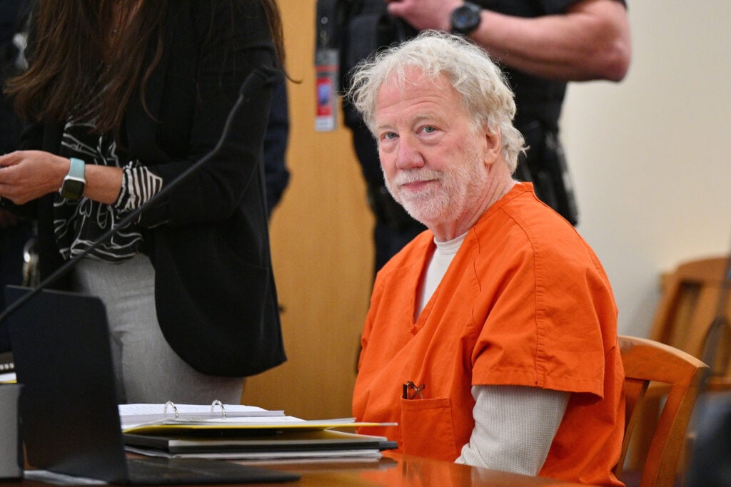 Timothy Busfield in January 2026 in court.