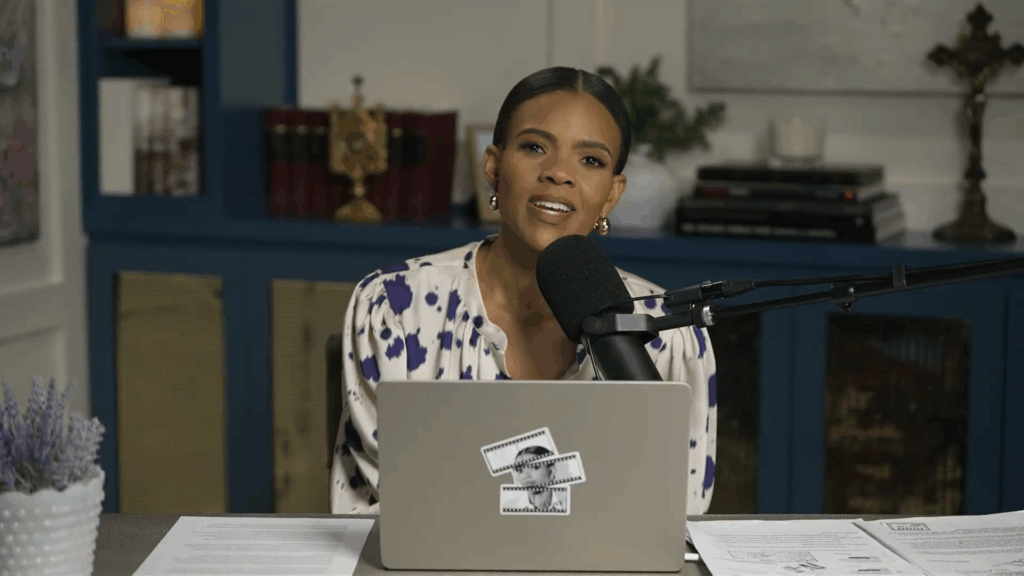 Candace Owens en su canal de YouTube.