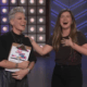 Pink surprises Kelly Clarkson.