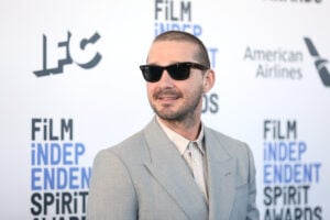 Shia LaBeouf attends the 2020 Film Independent Spirit Awards on February 08, 2020 in Santa Monica, California.