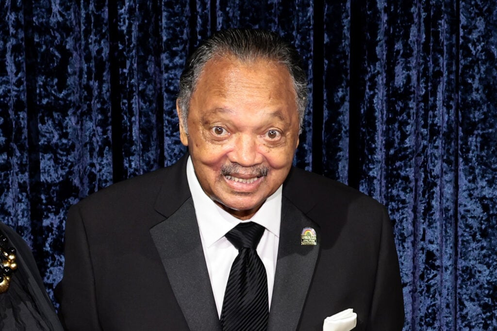 El reverendo Jesse Jackson asiste a la fiesta del 90 cumpleaños de Clive Davis en Casa Cipriani el 6 de abril de 2022 en la ciudad de Nueva York.