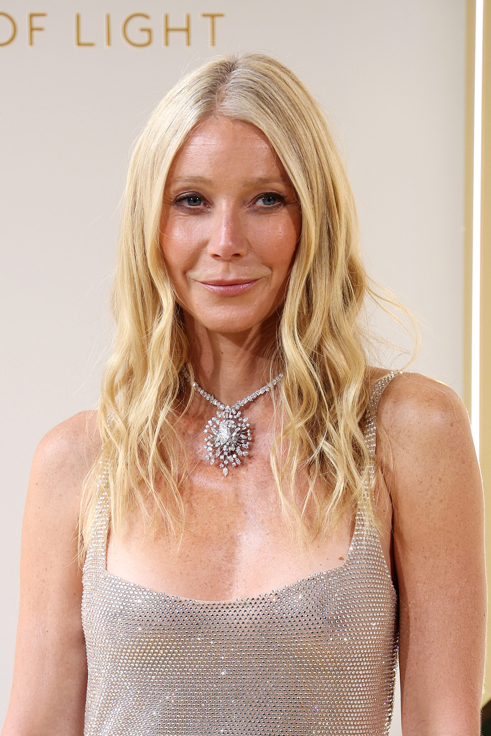 Gwyneth Paltrow attends the Swarovski "Masters of Light - From Vienna to Milan" exhibition opening during Milan Fashion Week - Menswear Spring/Summer 2025 at Palazzo Citterio on June 16, 2024 in Milan, Italy.