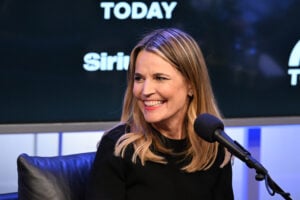 Savannah Guthrie attends TODAY Show Radio Town Hall on SiriusXM at SiriusXM Studios on February 03, 2025 in New York City.