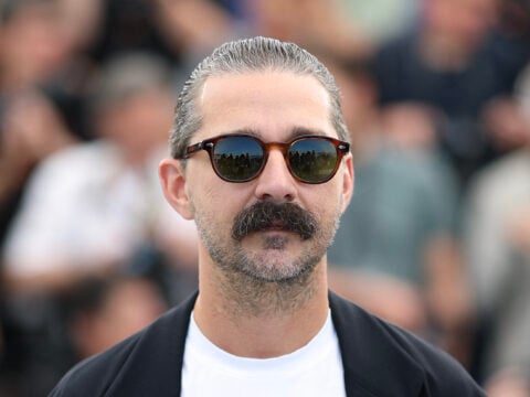 US actor Shia Labeouf poses during a photocall for the film 