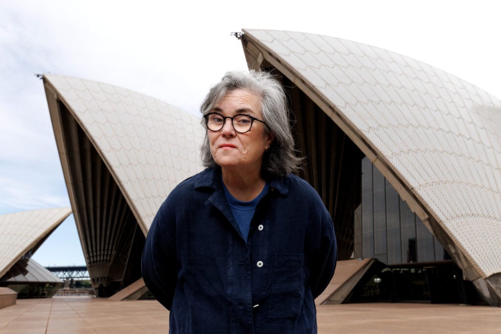 Rosie O'Donnell llegó a Australia antes que ella 