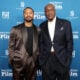 Michael B. Jordan and Delroy Lindo with FIJI Water at the 41st Annual Santa Barbara International Film Festival: Outstanding Performer Award honoring Michael B. Jordan at The Arlington Theatre on February 12, 2026 in Santa Barbara, California.